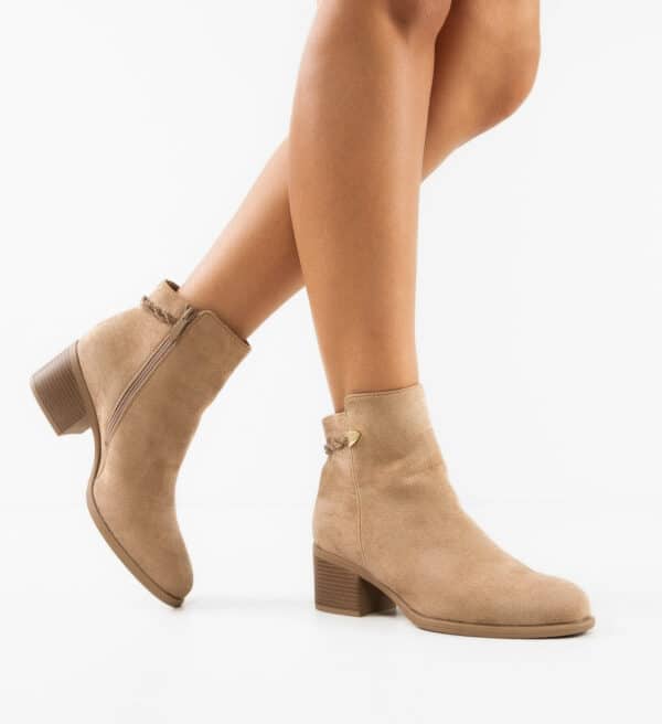 botine dama ahma khaki8818377 jpg