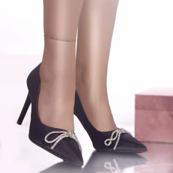 stiletto vyvy saten negru2386 jpg